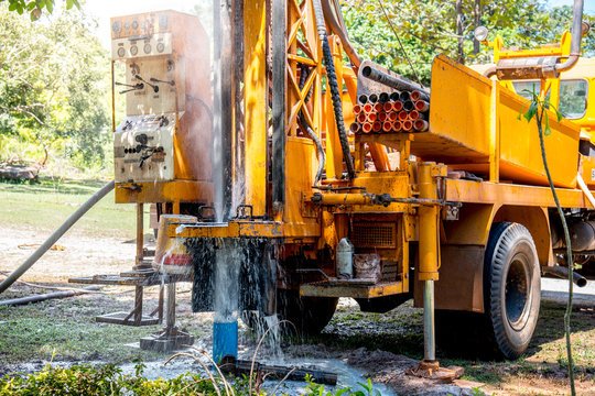 Borehole drilling and well installation in Sri Lanka